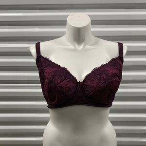 Cacique Deep Purple Lace Bra